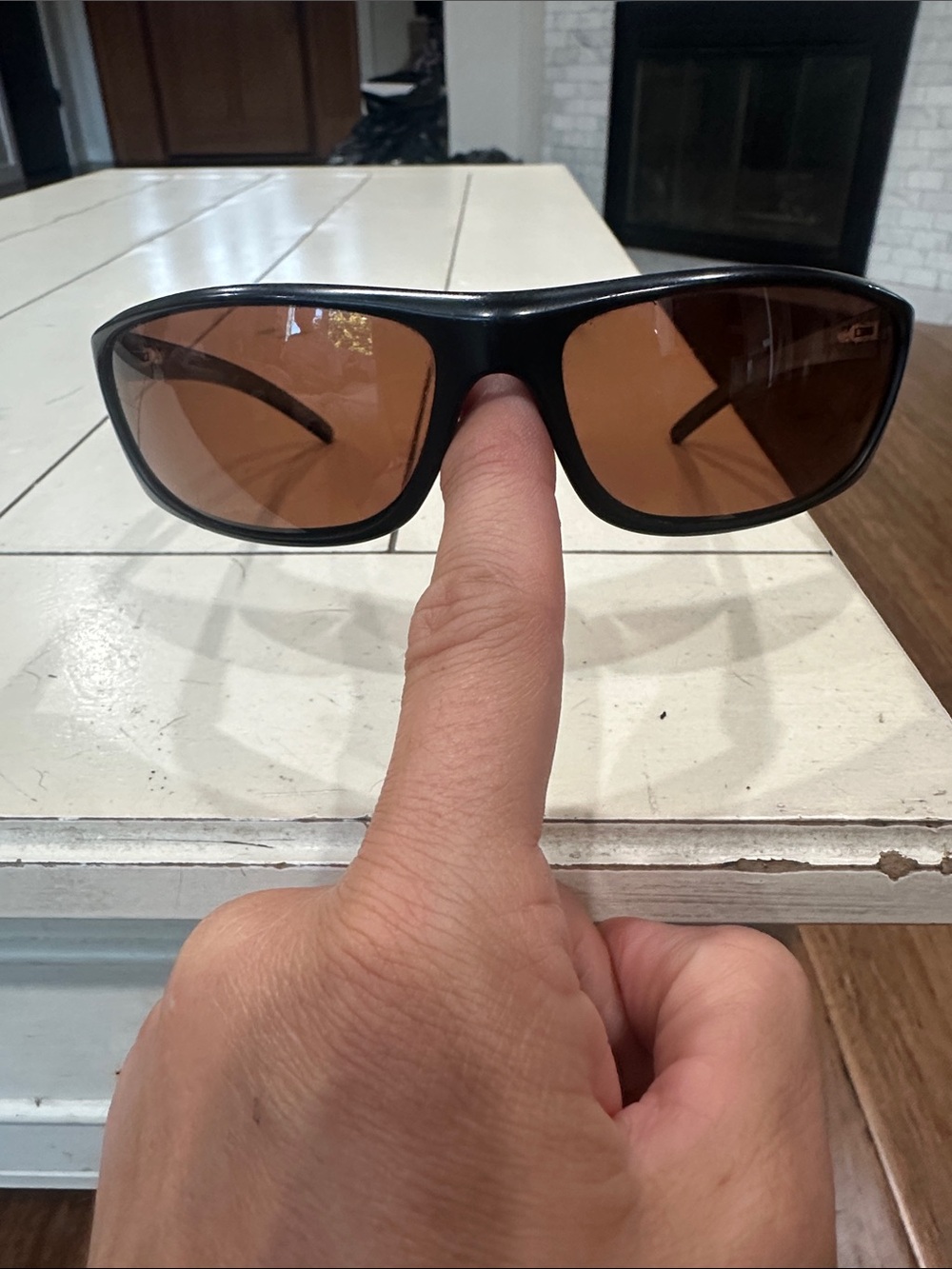 Men's Hobie Venice Black Frame Brown Lens Sunglasses